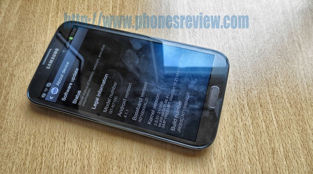 Samsung Galaxy Note 2 works with quad-core 1.6GHz CPU