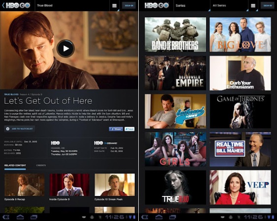 At last – HD HBO Go for your Android Device