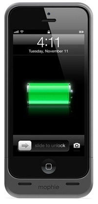 Mophie Juice Pack available to iPhone 5 users