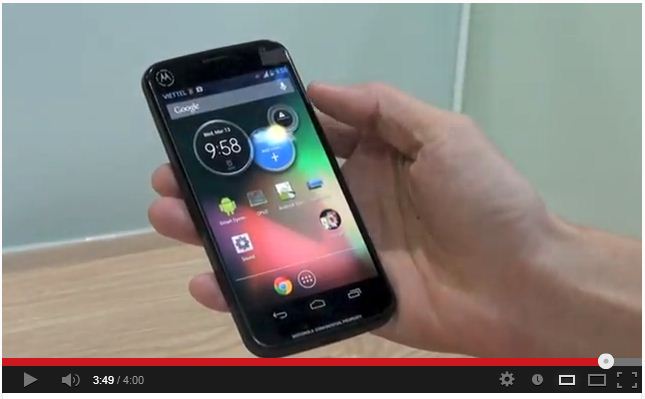 Today a new Motorola device leaked in a Taiwanese video - it is not Motorola X.