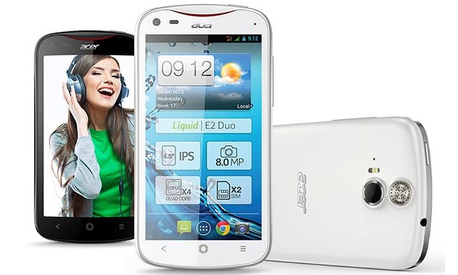 Acer launches Liquid E2 in May for €229