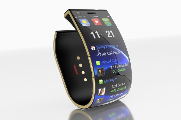 EmoPulse Smile combines a smartwatch and phone into one wearable gadget with a curved display 1