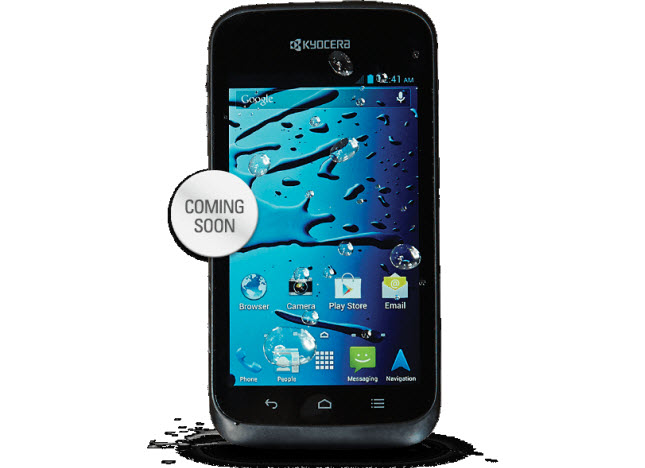 Kyocera Hydro arrives at U.S. Cellular and Sprint