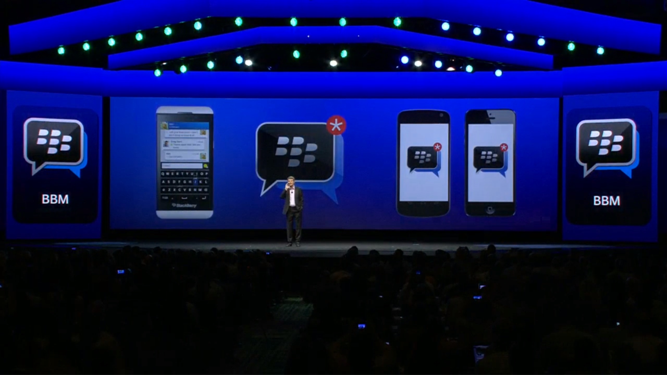 BlackBerry Messenger might be soon integrated in devices of rival companies