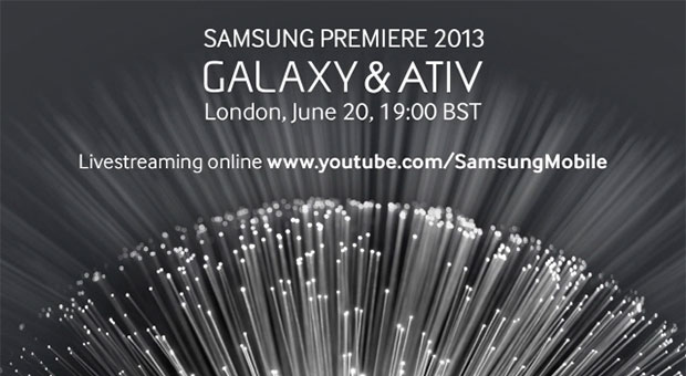 Samsung Premiere 2013 GALAXY & ATIV event begins in a few hours in London
