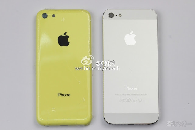 Series of images compare iPhone Lite with iPhone 5