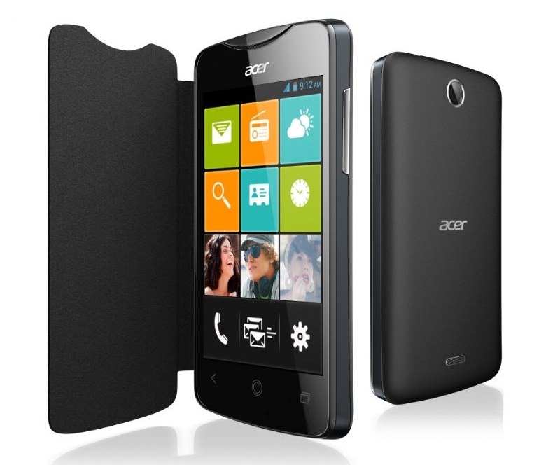 Acer Liquid Z3 will be offered in two color versions - black and white