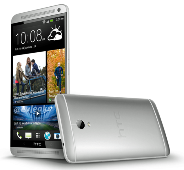 HTC One makes impression with its 5.9-inch display, showed in pictures of press render