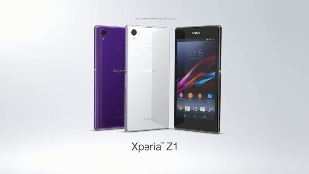 Sony Xperia Z1 introduced at the press event before IFA
