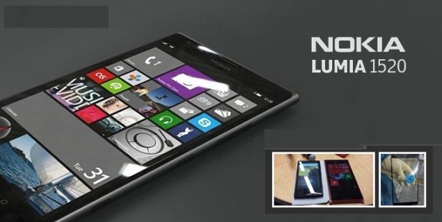 leaked images of the Nokia Lumia 1520