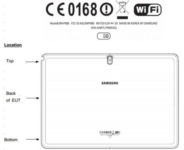 Galaxy Note 12.2 pays a visit to FCC