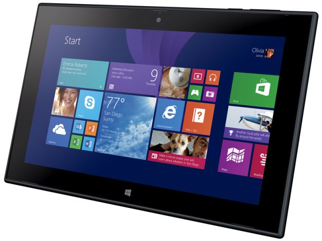 Nokia Lumia 2520 stands out with unique modern design, ergonomic shape and bright 10.1-inches full HD screen