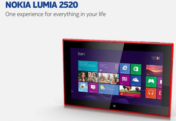 Nokia Lumia 2520 is the first tablet of the company with Windows 8.1 RT and Snapdragon 800 on board