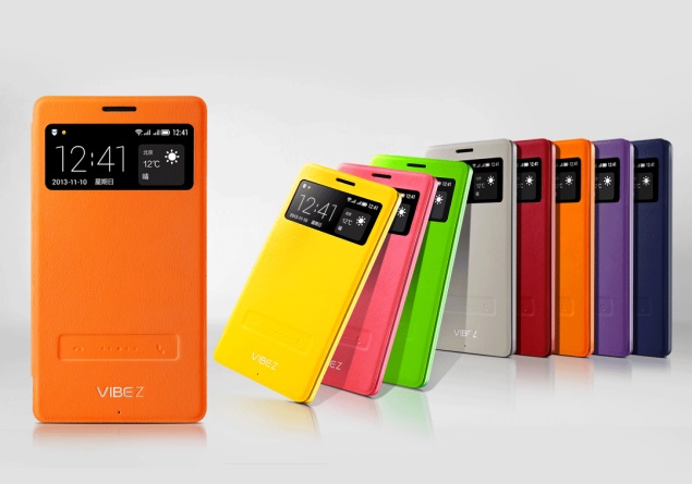 Lenovo Vibe Z arrives with unique flip covers with a lot of capabilities