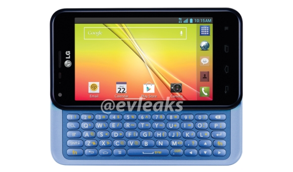 LG Optimus F3Q with QWERTY is showed in a new leak with photo