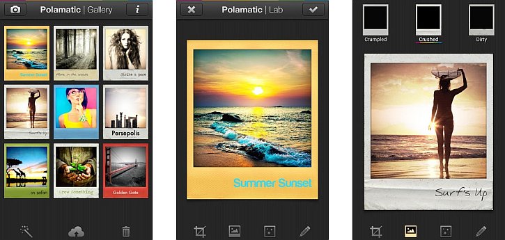 Polamatic Screens for iOS