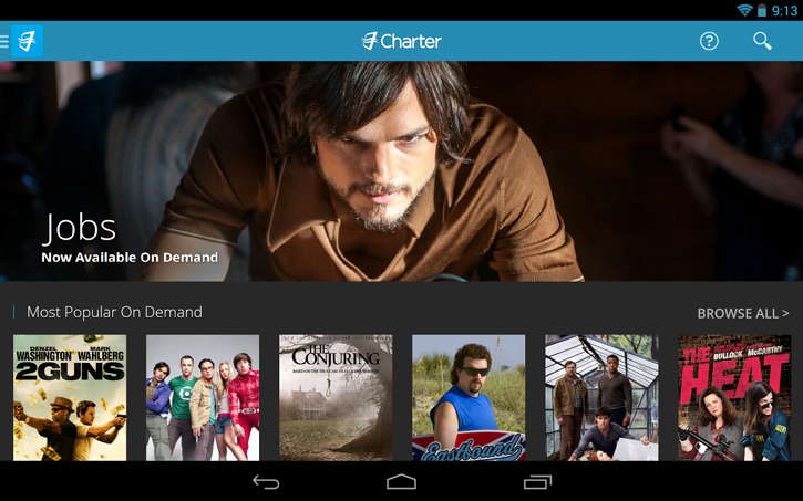 charter tv iOS application