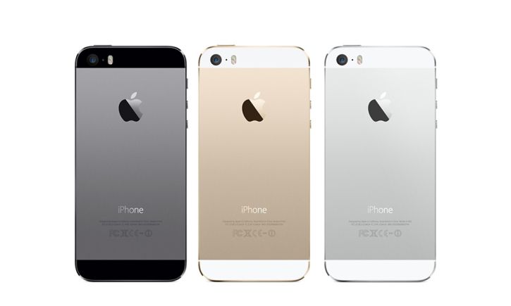 Apple iPhone 5S is offered in Silver, Space Gray and Gold shells