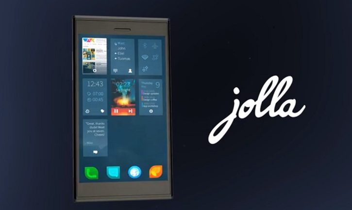 Jolla Phone running Sailfish OS