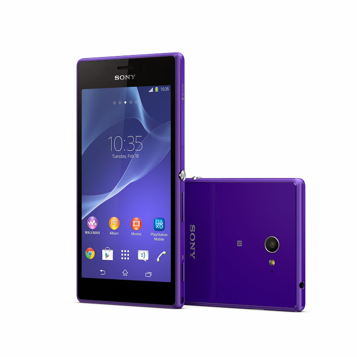Sony Xperia M2 is announced in Barcelona